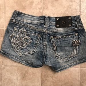 Size 27 Miss Me jean shorts